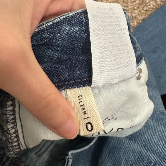 Empyre Women’s Medium Wash Denim High Waisted Straight Leg Eileen Mom Jeans sz 0 - Picture 6 of 7